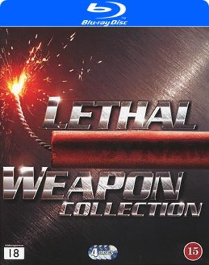 LETHAL WEAPON - TAPPAVA ASE - Blu-ray 1-4 (4 disc) LETHAL WEAPON - TAPPAVA ASE - Blu-ray 1-4 (4 disc)